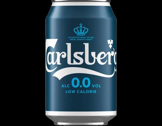 Carlsberg Zero skardinės 33cl 0°