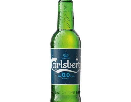 Carlsberg Zero buteliai 33cl 0°