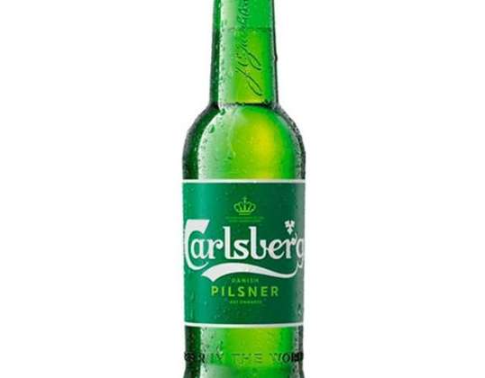 Carlsberg buteliai 33cl 5°
