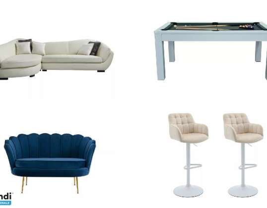 Lot de 40 unités de Mobilier   Retour client fonctionnel