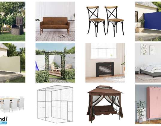 Lot de 419 unités Mobilier et autres   Non testé