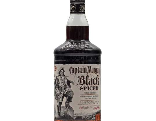 Kapitonas Morganas.Juodas 40 romas 100cl