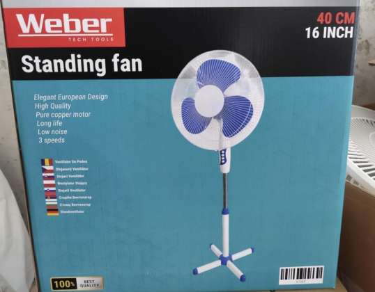 Стоячий вентилятор - Weber tech tools - высококачественные изделия и коробки.
