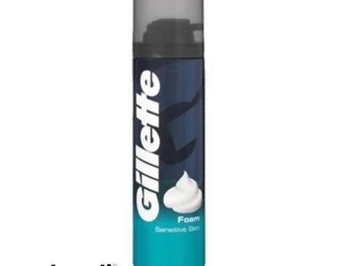 Gillette Classic Barberskum 200 ml – Sensitiv hud