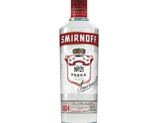 Горілка Smirnoff червона 37,5 70мл