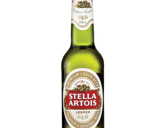 Stella Artois buteliukai 33cl 5°