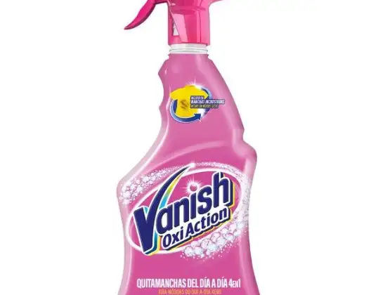Vanish Oxi Action Spray 750 ml Pink | Direct Stain Remover for All Types of Clothing | Wholesaler