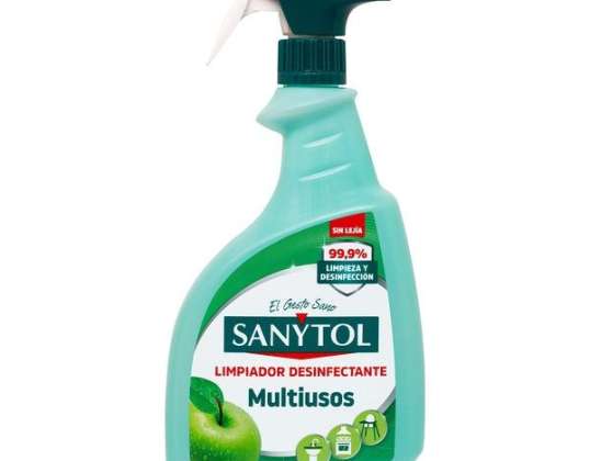 Sanytol Καθαριστικό Πολλαπλών Χρήσεων 750 ml Apple | Απολύμανση χωρίς χλωρίνη | Χονδρέμπορος