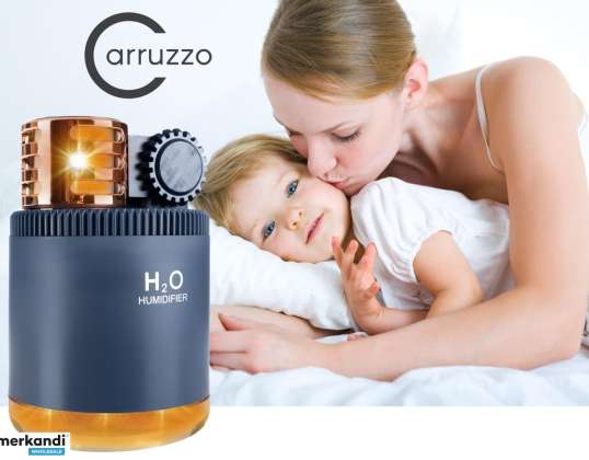 LÉGNEDVESÍTŐ LED ÖNGYÚJTÓ 260ML USB-C SILENT 2000mAh CARRUZZO