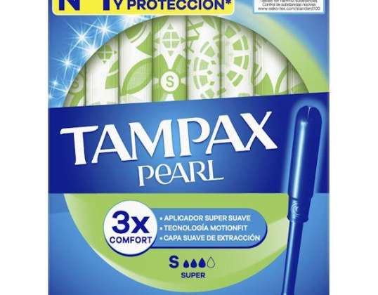 Tampax Pearl Super 18 stuks | Maximale Bescherming & Comfort | Groothandel