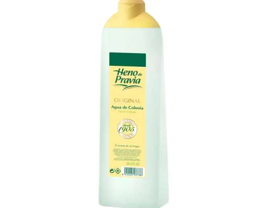 Heno de Pravia Eau de Cologne 650 ml + 130 ml | Fresh & Classic Scent | Wholesaler