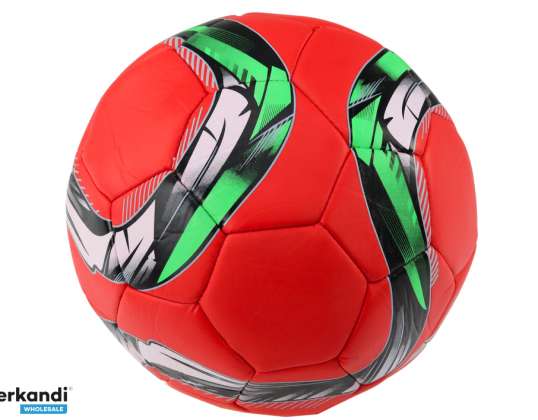 Balón de Fútbol Rojo 24 cm Talla 5