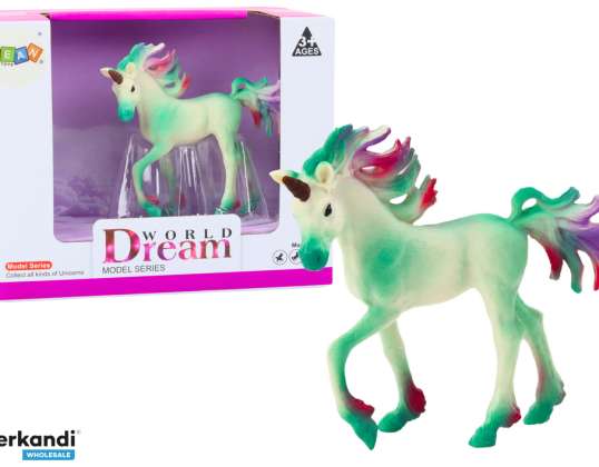 Figurka Kolekcjonerska Mały Jednorożec Zielony 8 CM