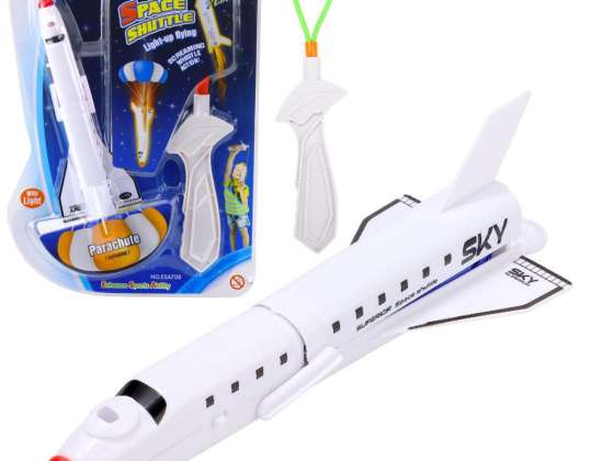 Spaceship with Parachute Slingshot of Light Sports Game Arcade