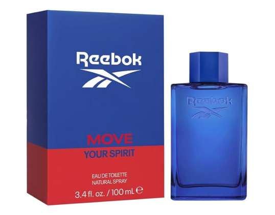 Reebok Move Eau de Toilette 100 ml Men | Masculine Energy | Wholesaler + Free Tester