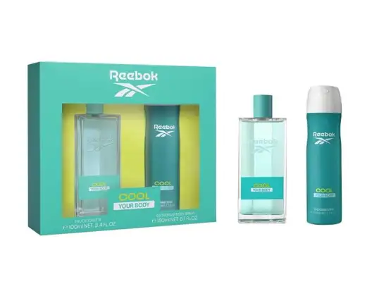 Damski plecak Reebok Cool Your Body | Żel 250 ml + Woda kolońska 50 ml | Hurtownik