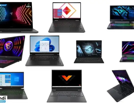 Lot de 86 unités de Pc portable gamer   Occasion fonctionnel