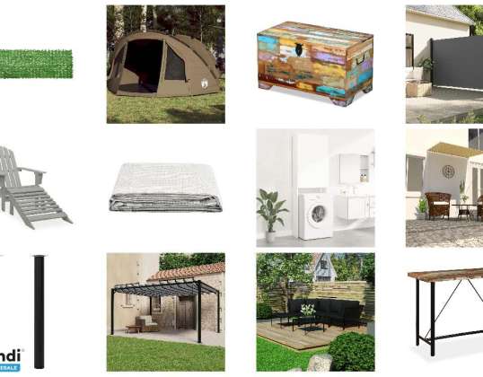 Lot de 480 unités Mobilier et autres   Non testé