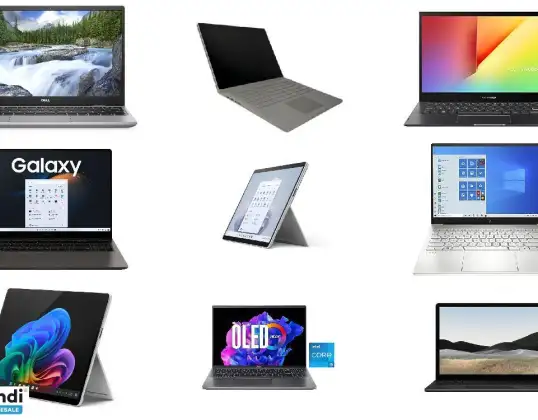 Lot de 115 unités de Pc portable   Non fonctionnels
