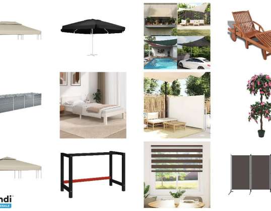 Lots de 530 unités Mobilier et Autres   Non testé