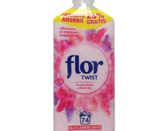 Flor kontsentreeritud pehmendaja 74 annust. Eksootilised punased puuviljad.