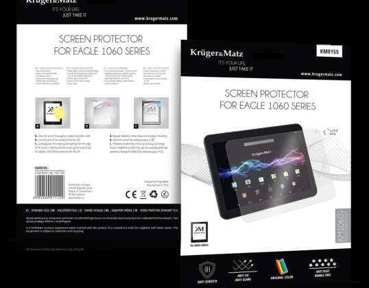 HQ Schermbeschermer voor Kruger&amp;Matz 1060 1064 1065 Tablets