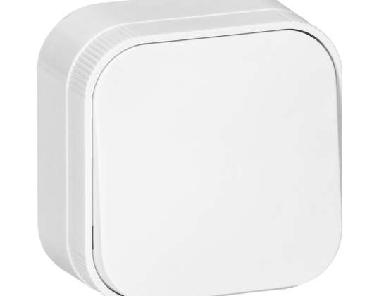 Interrupteur unipolaire N/T ToDo IP20, blanc, 10 pcs.