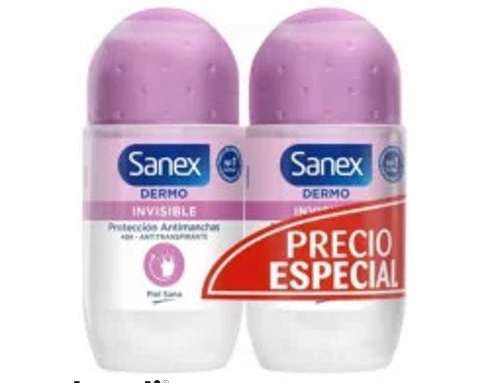 Sanex Deodorant roll-On 2x50 ml neviditelný | 48hodinová ochrana bez skvrn | Velkoobchodník