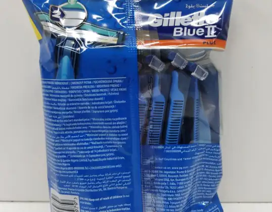 VESTS BlueII Plus Ξυριστικές Μηχανές Μίας Χρήσης 10+4 τμχ