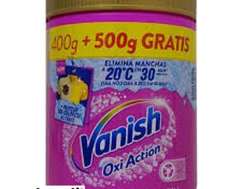 Vanish Oxi Advance Pink 900 г | Порошок для удаления пятен | Уход за цветом | Оптовик