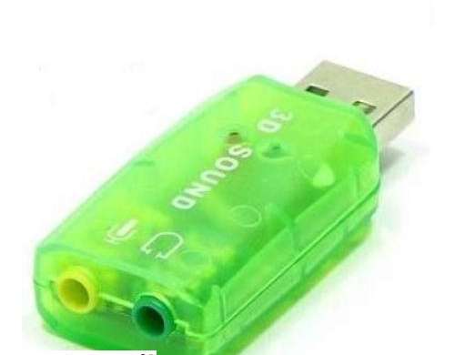 AK103 USB 5.1 hangkártya