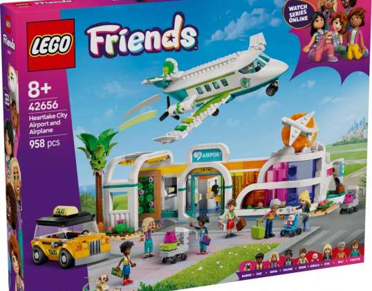 Klocki Friends 42656 Αεροπλάνο και αεροδρόμιο στο Heartlake City