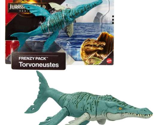 Figurine de dinosaure sauvage Jurassic world. torvoneustes
