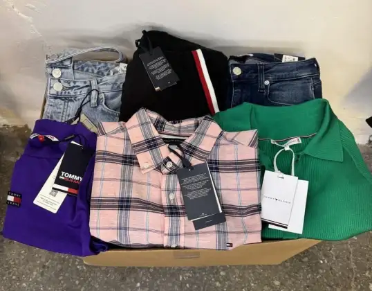 TOMMY HILFIGER vīriešu un sieviešu apģērbu jauktais sortiments
