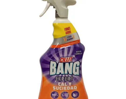 Cillit Bang spray 1000 ml. Calcaire et saleté.