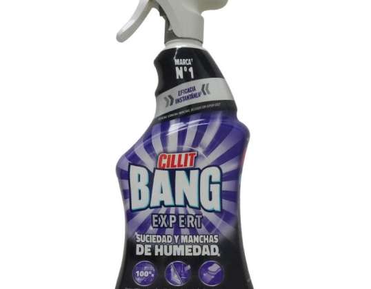 Spray Cillit Bang 750 ml. Anti-humidité et taches.