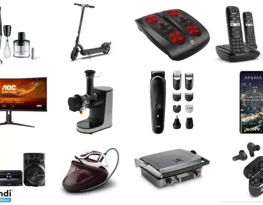 Lot de 203 produits technologiques et électroménagers   Occasion fo...
