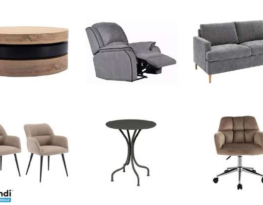 Lot de 48 unités de Mobilier   Retour client fonctionnel
