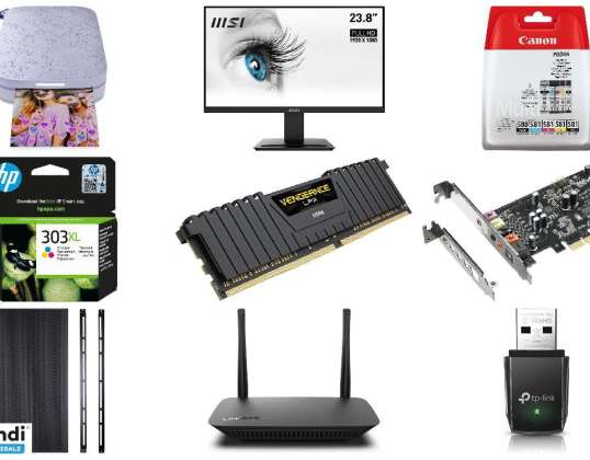 Lot de 229 unités d&#039;Informatique  Réseau et Télévision   Retours cl...