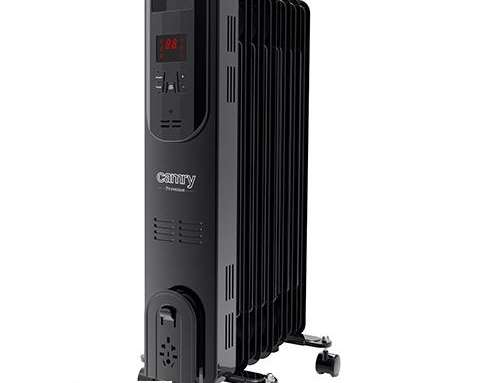CR 7812 Radiator led umplut cu ulei cu telecomandă 7 aripioare