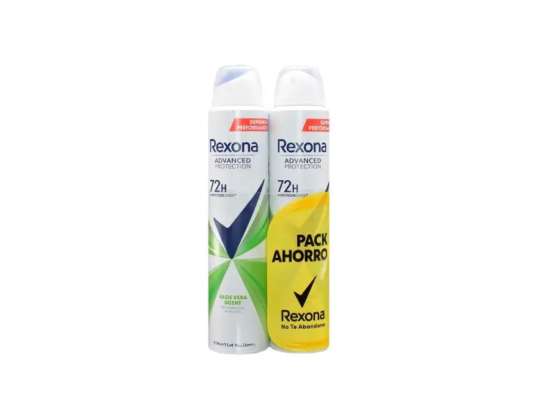 Rexona Déodorant Spray 2x200 ml Aloe Vera | Protection 48H & Fraîcheur Naturelle | Grossiste