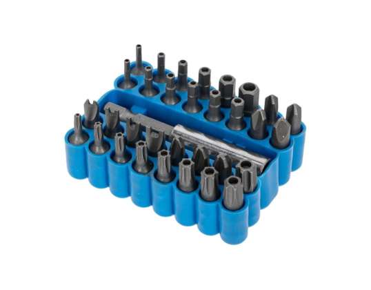 10733 Special Security Bit Set 1/4 inch. 33 Pieces. Mega