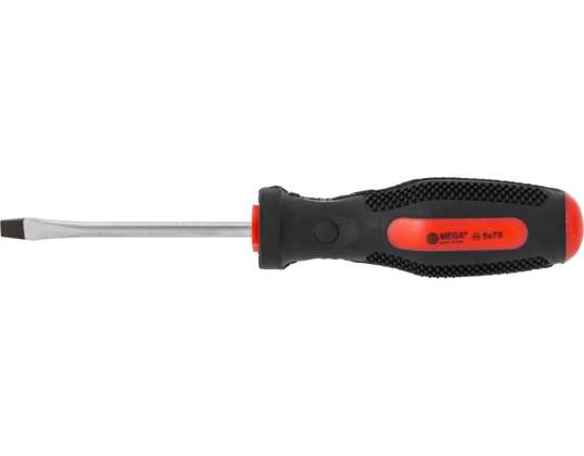 ZR10043 Flat skrutrekker 3x75mm. piggsvin CV [Z] Mega