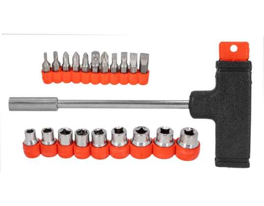 10006 T-Handle Screwdriver - 21 Piece Set