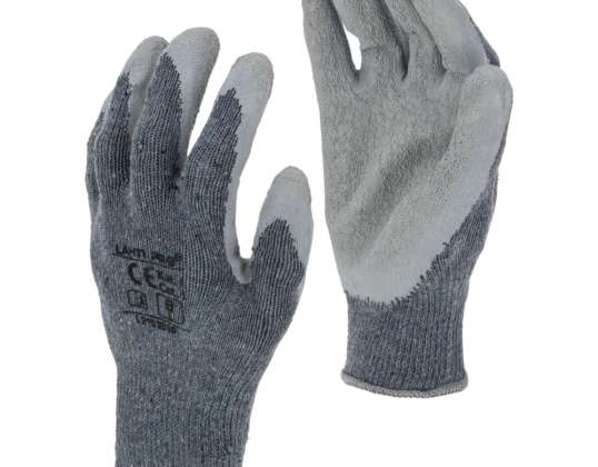 Gants en latex gris l210311p. carte. « 11 ». Après Jésus-Christ. Lahti