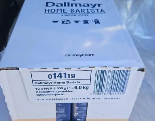 Dallmayr Barista 500g moulu Prêt à être expédié