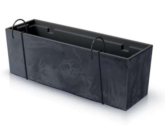 Горщик з гачками Urbi Case Beton Effect DUC600EW антрацит
