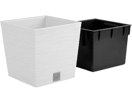 Maceta FURU SQUARE LOW   blanca
