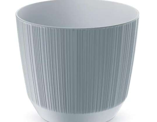 Doniczka RYFO - light gray Ø 88 mm