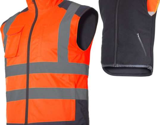 Gilet haute visibilité double face. pomar.. « 3XL ». Après Jésus-Christ. Lahti